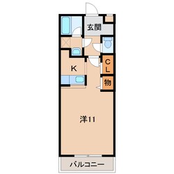 紀伊中ノ島駅 徒歩6分 1階の物件間取画像